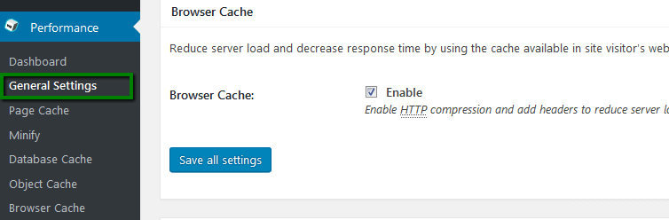 plugin WordPress Total Cache para acelerar sitio web de wordpess