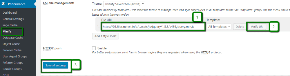 CSS file management