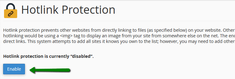 Hotlink protection